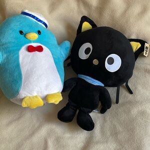 Tuxedosam and Chococat Sanrio Hello Kitty Fiesta Stuffed Animal plushie